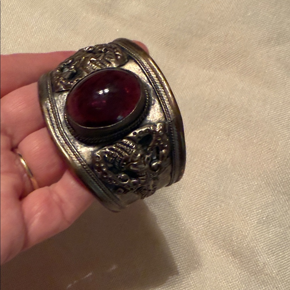 Unique and bold, wide, Women's Bracelet